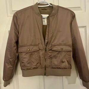 Abercrombie Kids  Brown Bomber Jacket